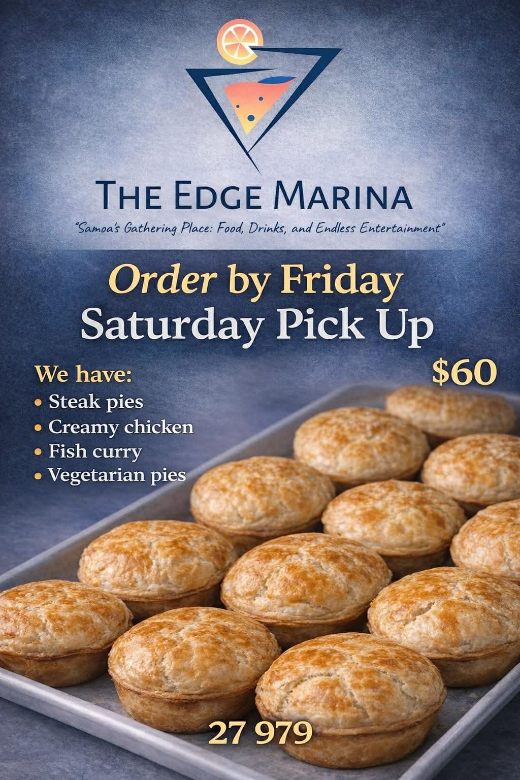 Pre-order pies